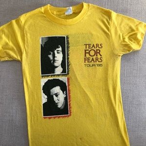 vintage tears for fears shirt